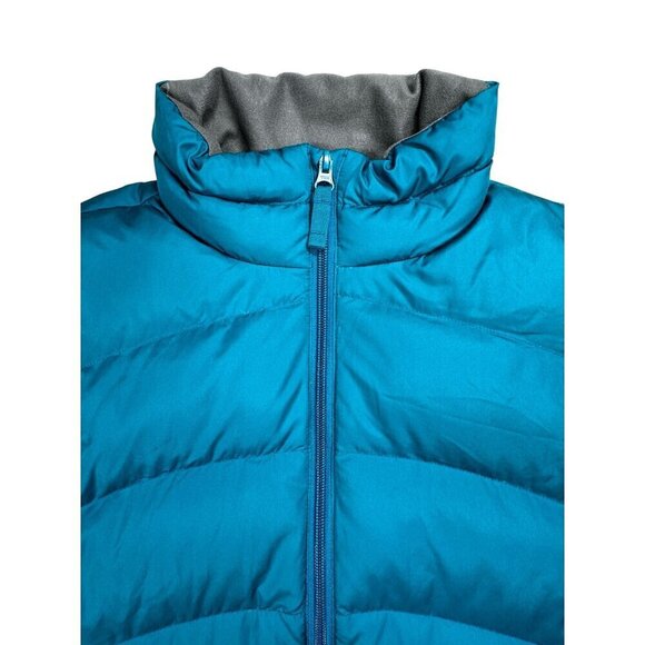 Lands' End Down Puffer Vest Womens‎ Size Large 14-16 Zip Front - Picture 3 of 11